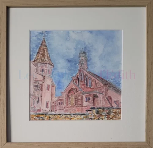 112 la chapelle saint Léon à Eguisheim