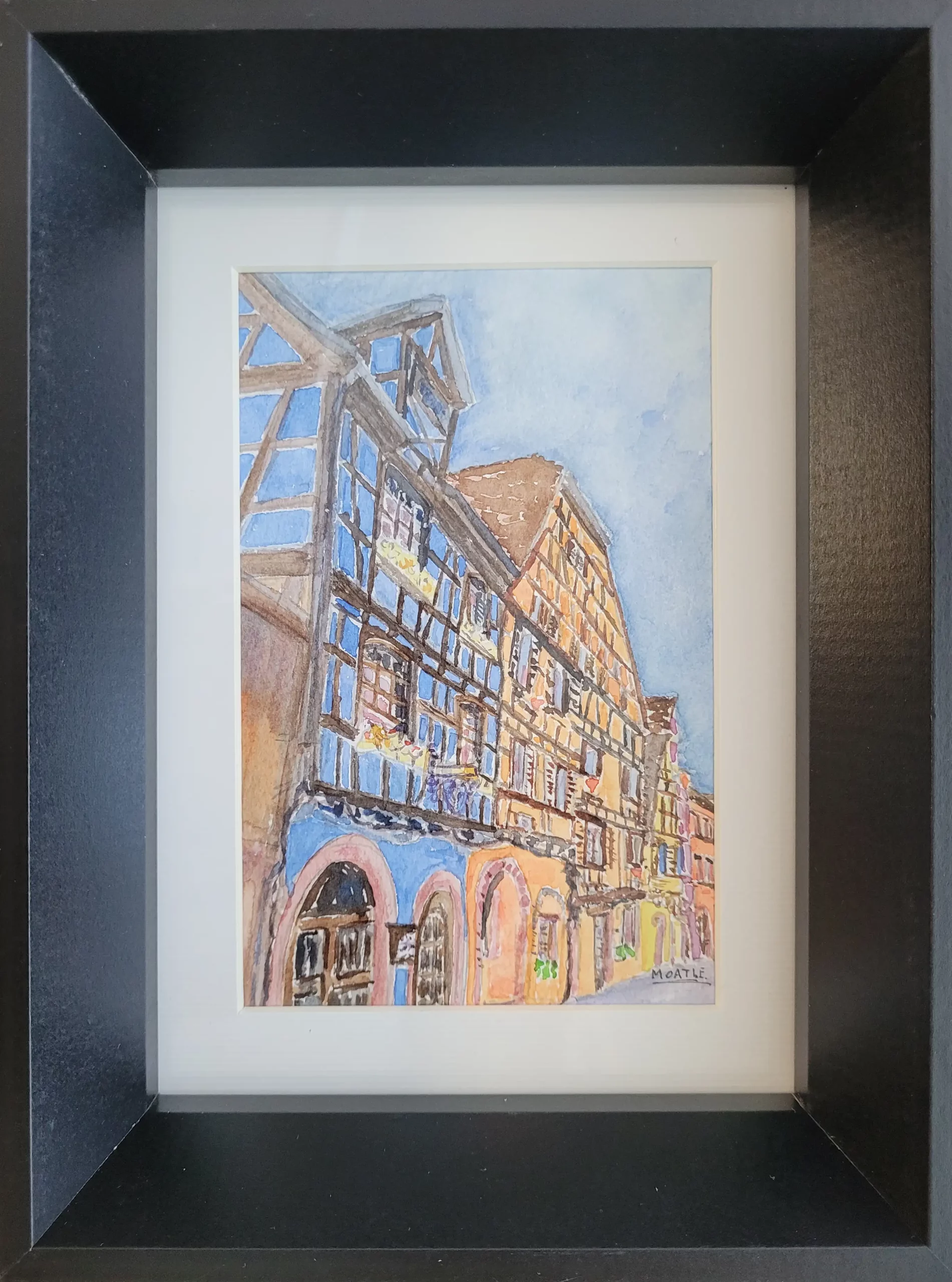 113 façades colorées et colombages à Riquewihr