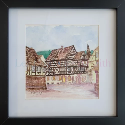 122 la maison Brief-faller monument historique de kaysersberg