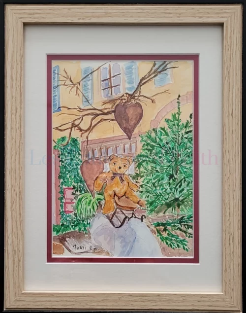 132 le petit ours dans la maison des têtes