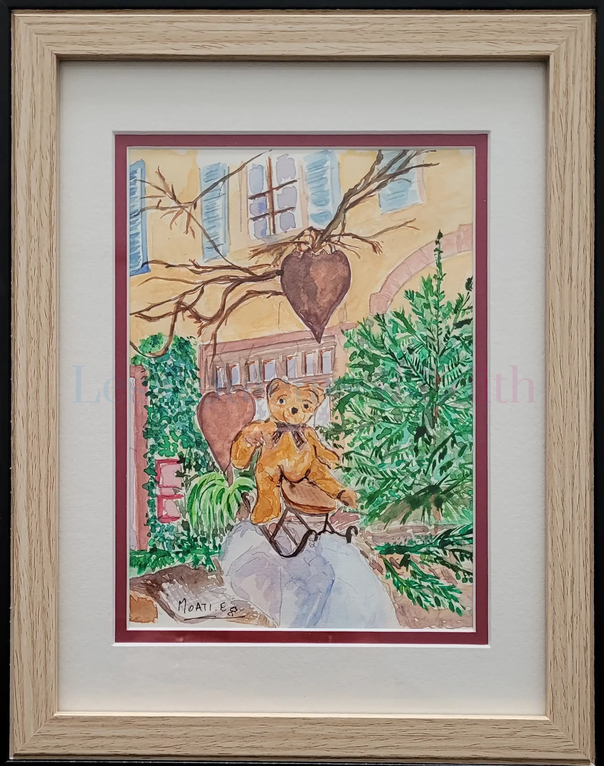 132 le petit ours dans la maison des têtes